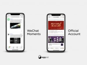 WeChat Moments & Official Account